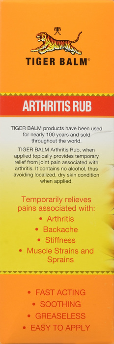 Tiger Balm Arthritis Rub 4oz