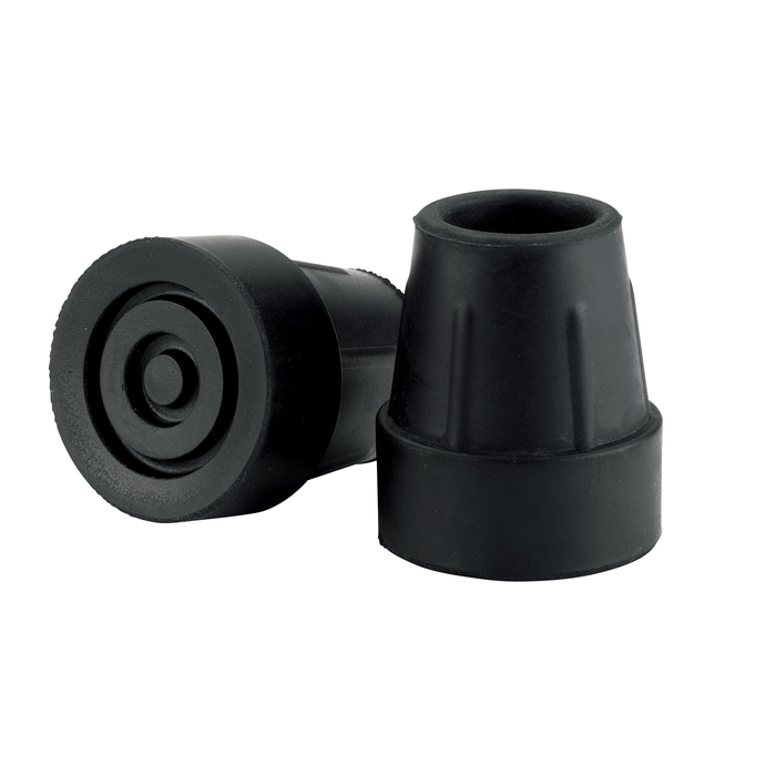 Cane Tip Black 1" Tip 2ct