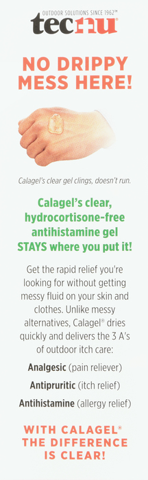 CALAGEL ANTI ITCH GEL 6OZ W/FREE TECNU