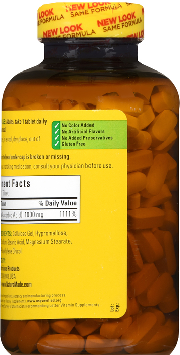 Nature Made Vitamin C 1000mg Tablets 300ct