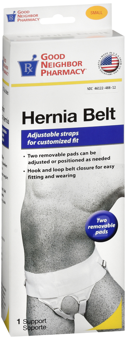 Good Neighbor Pharmacy Hernia Belt White Small 1ct