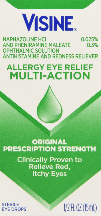 Visine Allergy Relief Multi-Action Eye Drops 0.5oz