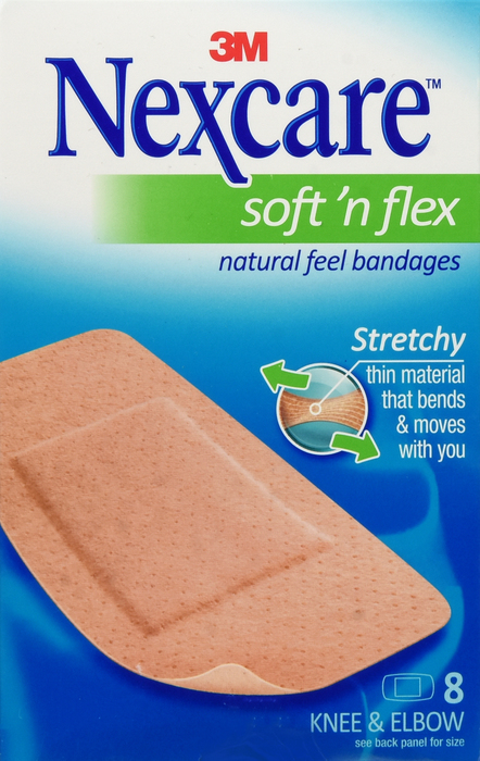 NEXCARE COMFORT KNEE ELBOW 8CT