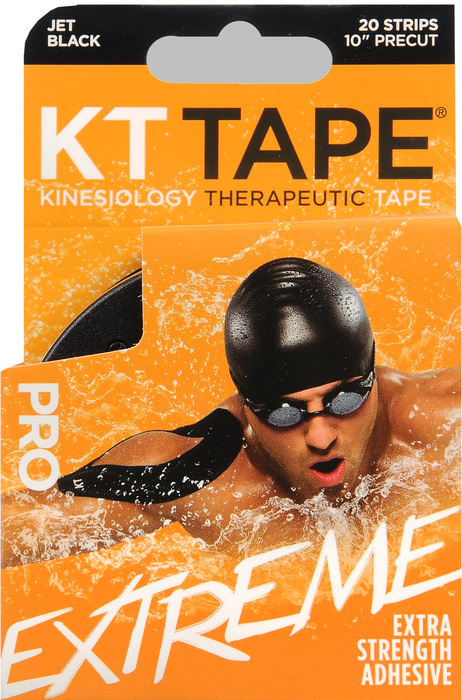 KT Tape Extreme Pro Black 20ct