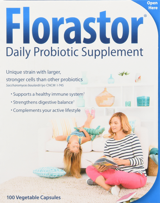 Florastor 250mg Capsules 100ct