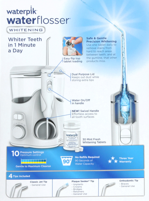 WATERPIK WHITENING WATER FLOSSER