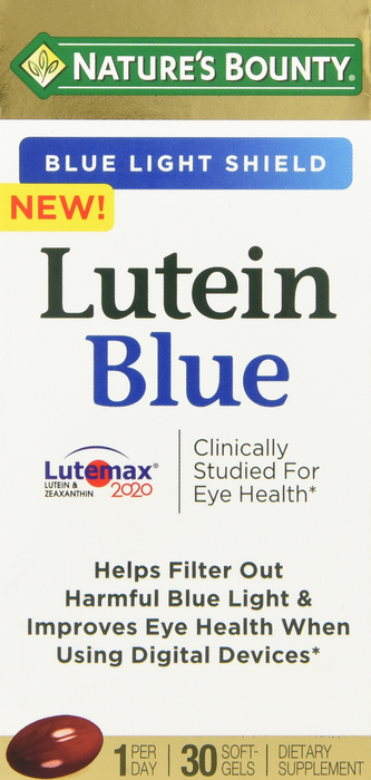 LUTEIN BLUE SGC 30 CT NAT BOUNTY