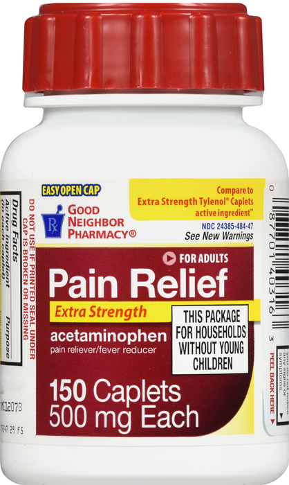 Good Neighbor Pharmacy Pain Relief Acetaminophen 500mg Caplets 150ct