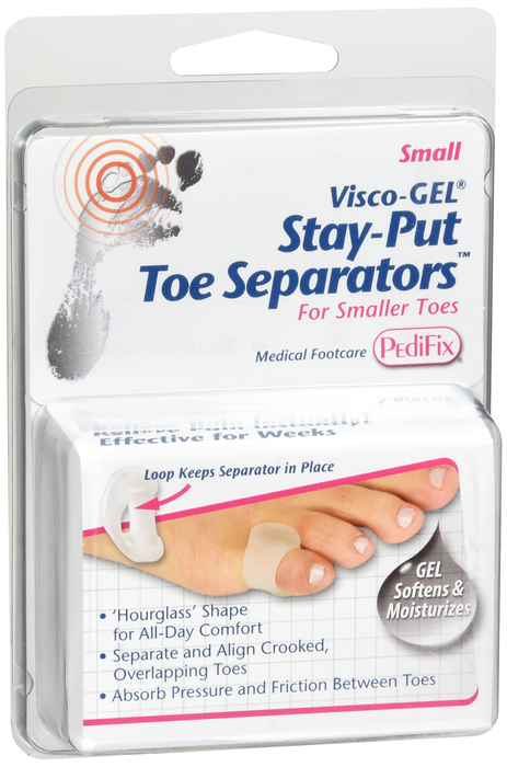 PEDIFIX TOE SEPARATORS VISCO GEL S DS