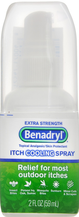 Benadryl Extra Strength Itch Stopping Spray 2oz