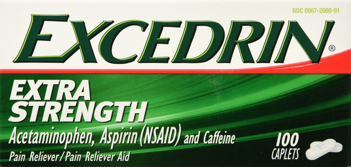 Exedrin Extra Strength Pain Reliever Caplets 100ct