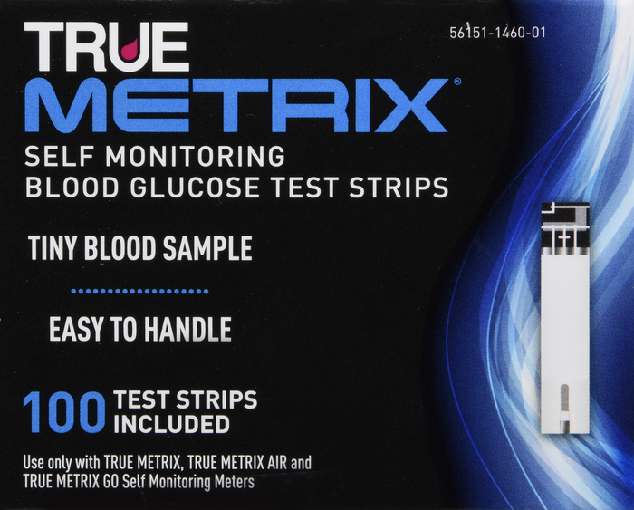 TRUE METRIX TEST STRIPS 100CT