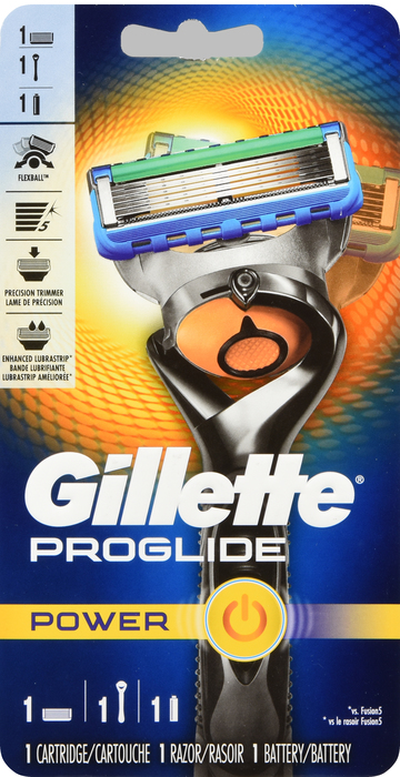 Gillette Fusion5 ProGlide Sensitive Men's Razor Handle + 1 Blade Refill 1ct