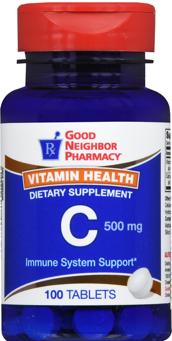 Good Neighbor Pharmacy Vitamin C 500mg Tablets 100ct