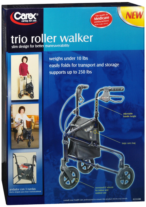 Walker Folding Trio 8"