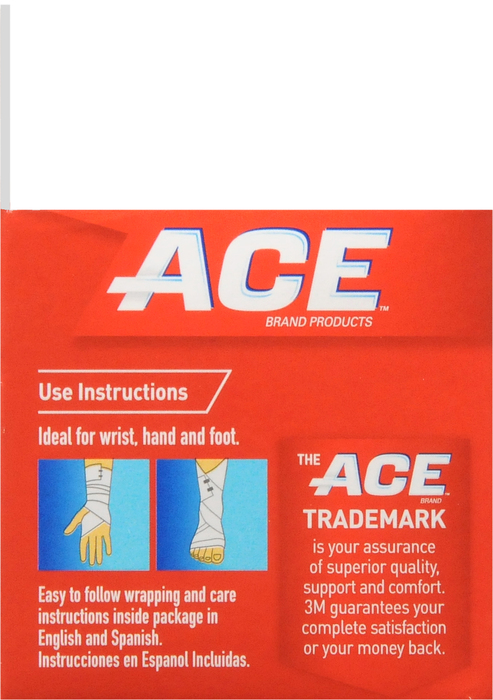 ACE 2 Inch Elastic Bandage with Clips1ct