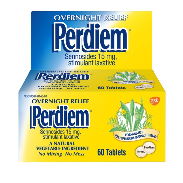 PERDIEM OVERNIGHT RELIEF TABLET 60CT