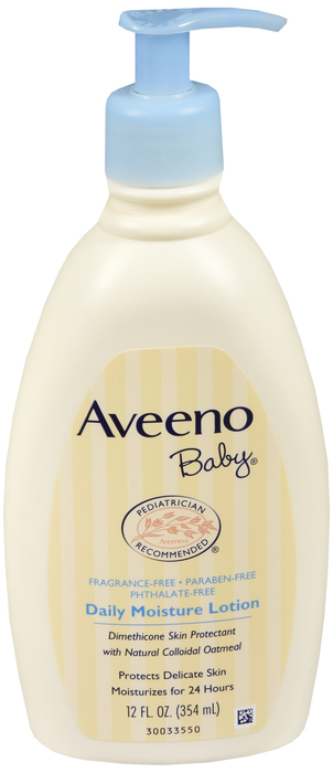 AVEENO BABY LOTION DAILY MOISTURE 12OZ