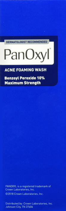 Panoxyl Maximum Strength Acne Foaming Wash 5.5oz