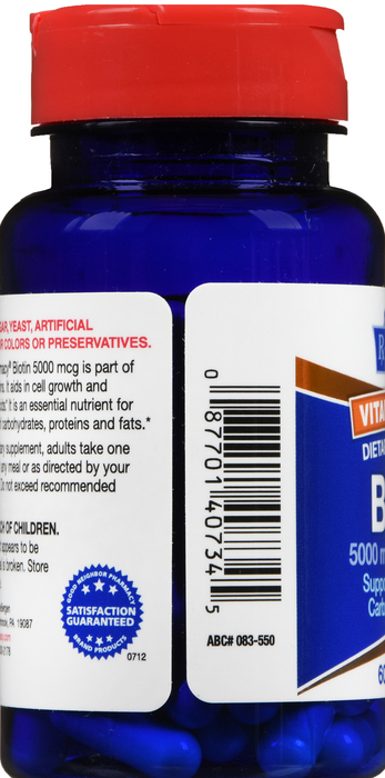 Good Neighbor Pharmacy Biotin 5000mcg Caplets 60ct