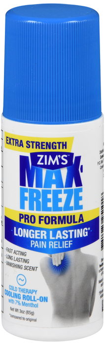 Zim's Max-Freeze Pro Formula Roll-On 3oz