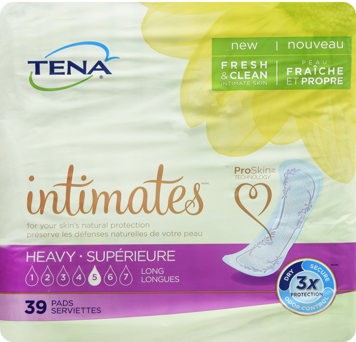 Tena Intimates Maximum Long Pads 39ct