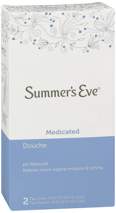 Summer's Eve Medicated Feminine Cleansing Douche 2ct