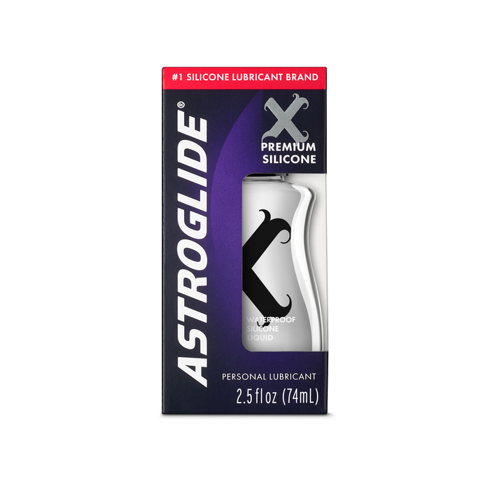 Astroglide X Premium Silicone Personal Liquid Lubricant 2.5oz