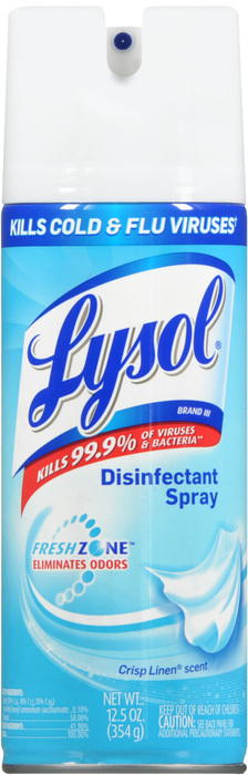 Lysol Disinfectant Spray Linen 12.5oz