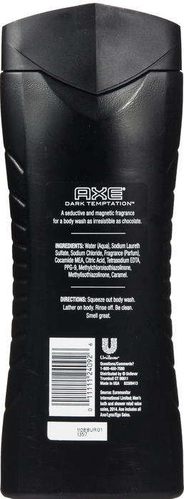 AXE SHOWER GEL DARK TEMPT 16OZ