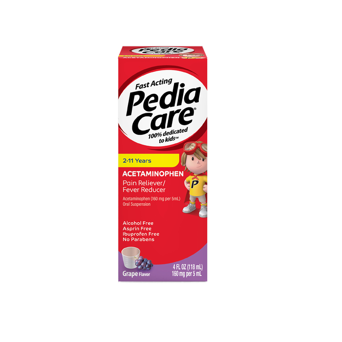 PEDIACARE CHILD ACETAMINOPHEN SUS 4OZ