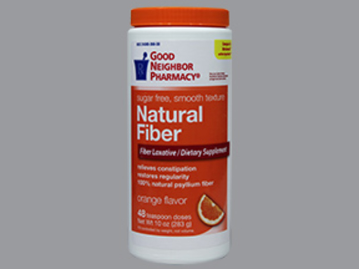 Good Neighbor Pharmacy Sugar Free Fiber Powder Orange 48 Servings 10oz