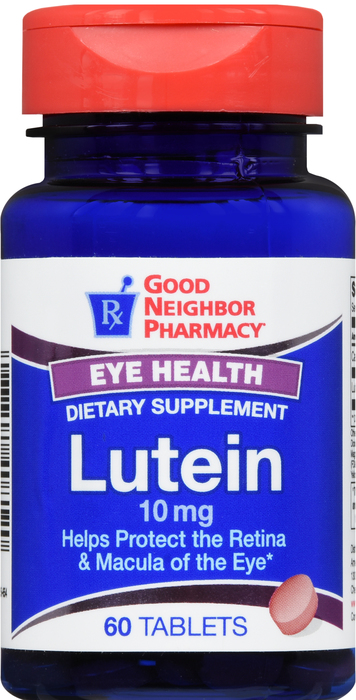 Good Neighbor Pharmacy Lutein 10mg Tablets 60ct