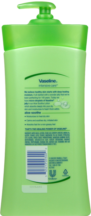 VASELINE INT CARE LOTION ALOE 20.3OZ