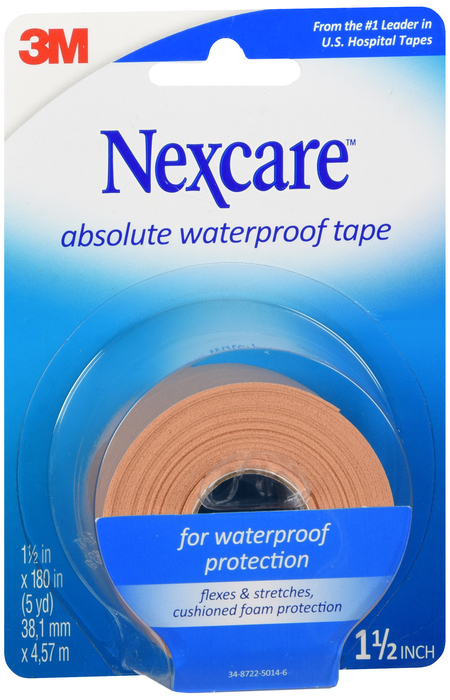 NEXCARE TAPE WATERPROOF 1.5"X5YD