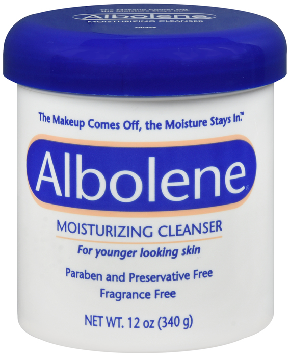 Albolene Moisturizing Cleanser Paraben and Preservative Free 12oz