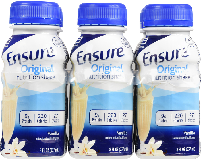 Ensure Original Nutrition Shake 8oz Vanilla 6ct