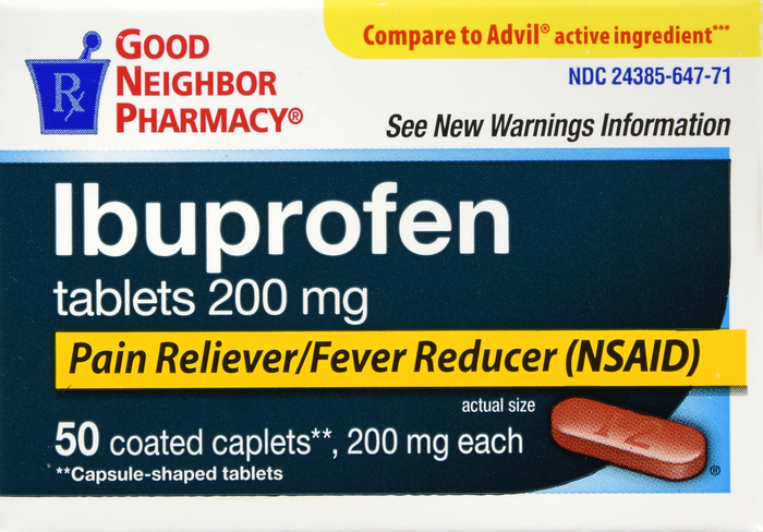 Good Neighbor Pharmacy Ibuprofen Coated Tablets 200mg 50ct