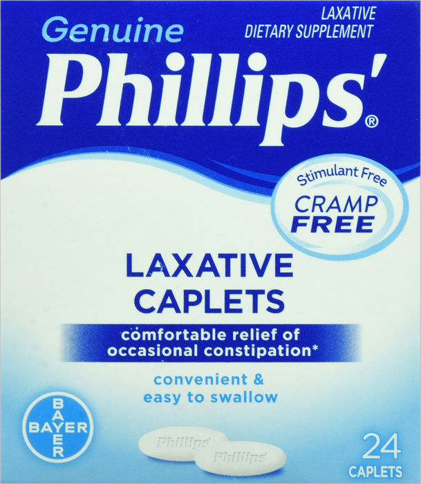 Phillips Laxative Dietary Supplement Caplets 24ct