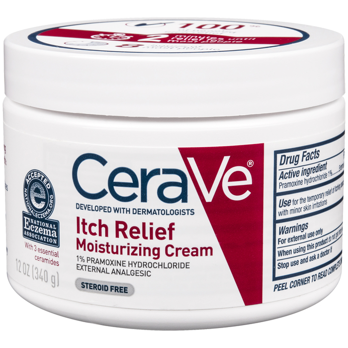 CeraVe Itch Relief Moisturizing Cream 12oz