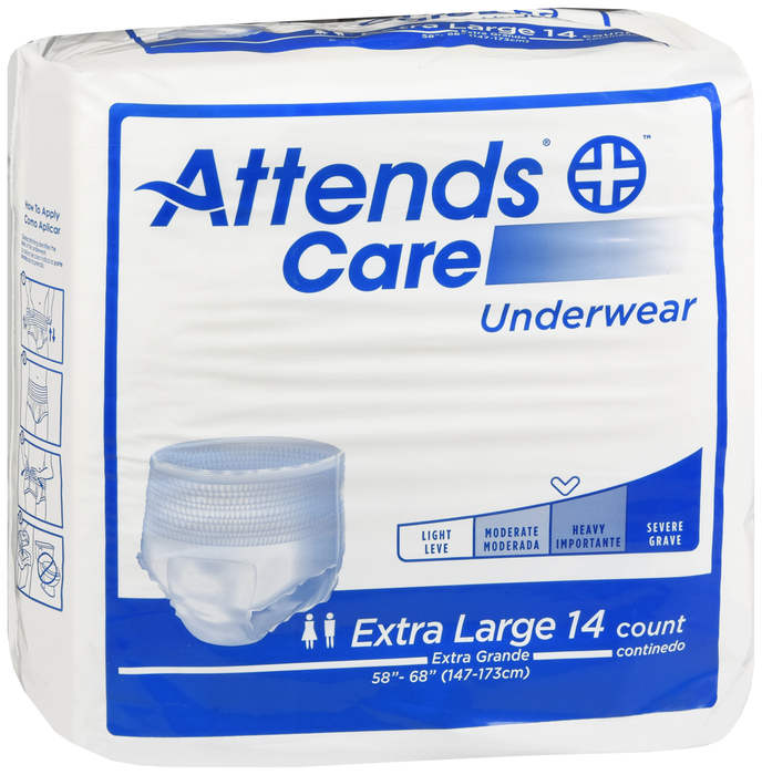 Attends Care Underwear X-Large 4x14ct