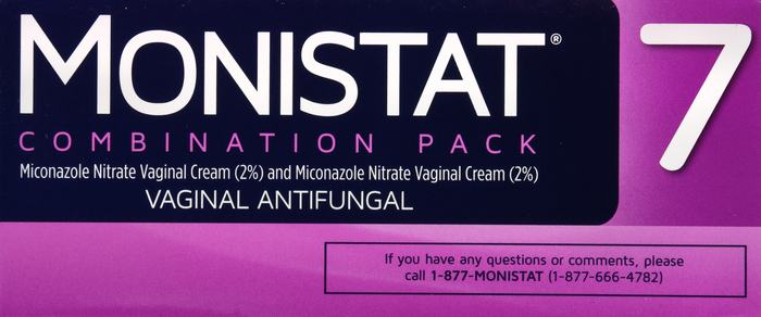 Monistat 7 Vaginal Antifungal Cream Combination Pack