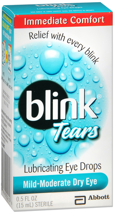 Blink Tears Lubricating Eye Drops 15ml