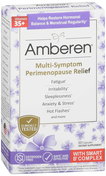 AMBEREN PERIMENOPAUSE RELIEF CAP 60CT