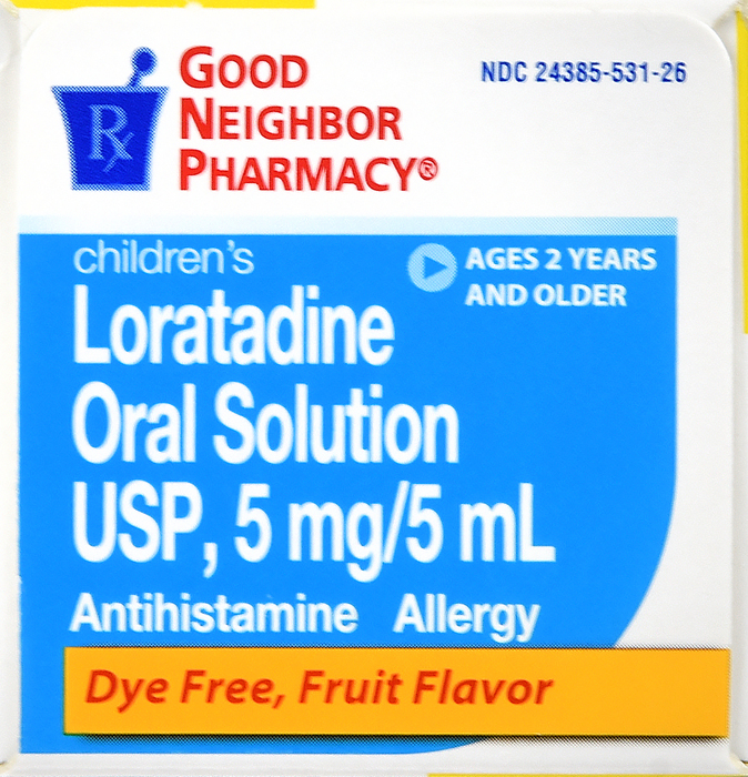 Good Neighbor Pharmacy Children's Allergy 24HR 5mg/5ml Oral Solution 4oz