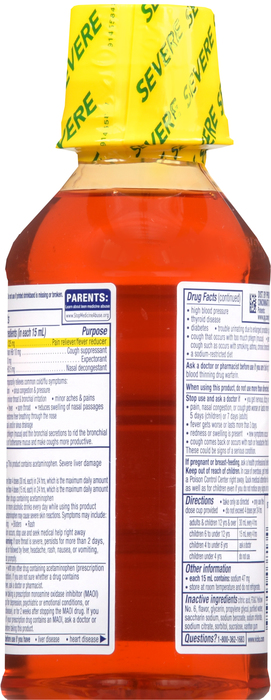 DayQuil Severe Cold & Flu Liquid 12oz