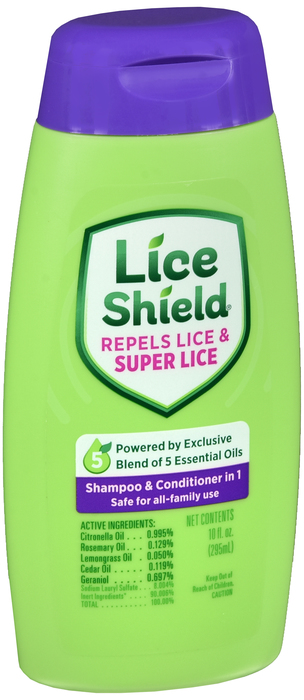 Lice Shield 2in1 Shampoo & Conditioner 10oz