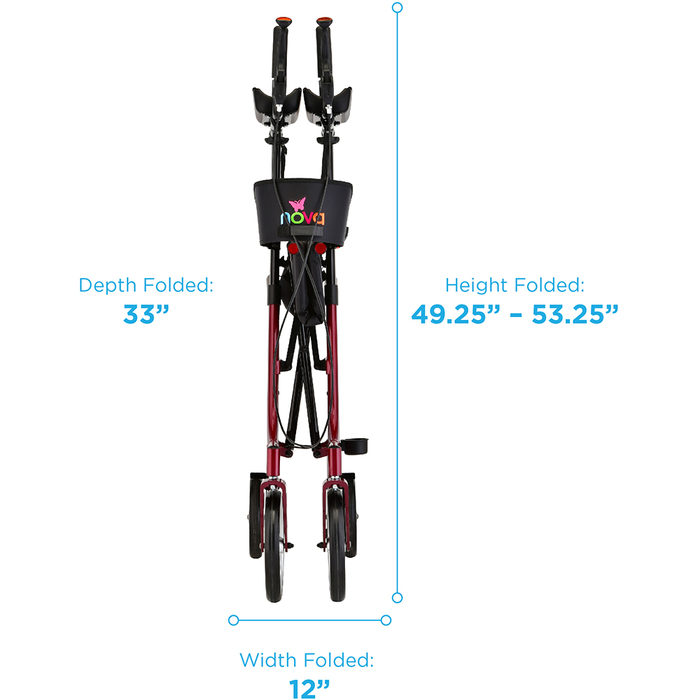 Rollator Phoenix Rise Up Red 4801RD