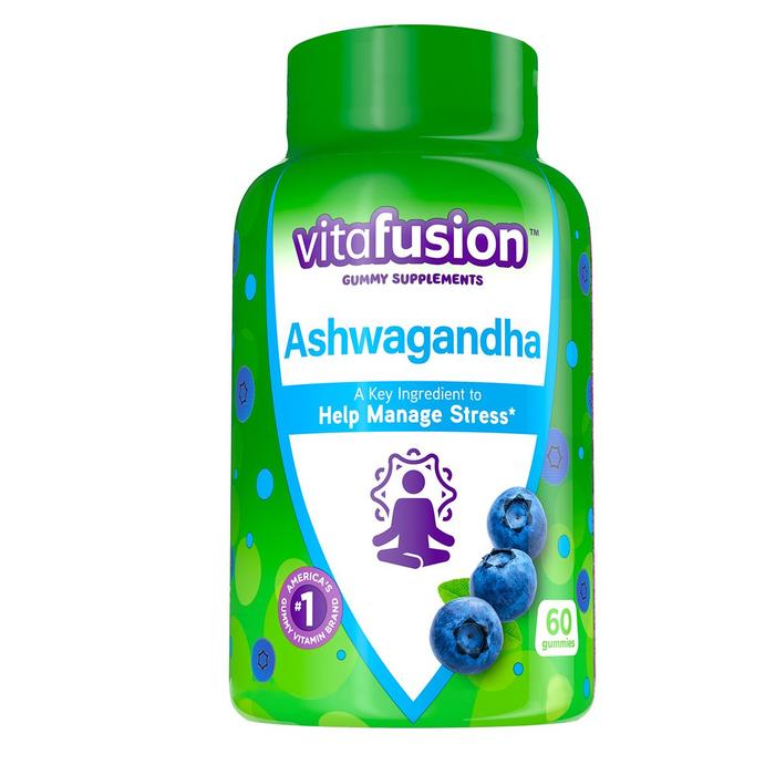 VITAFUSION ASHWAGANDHA GUMMY 60CT