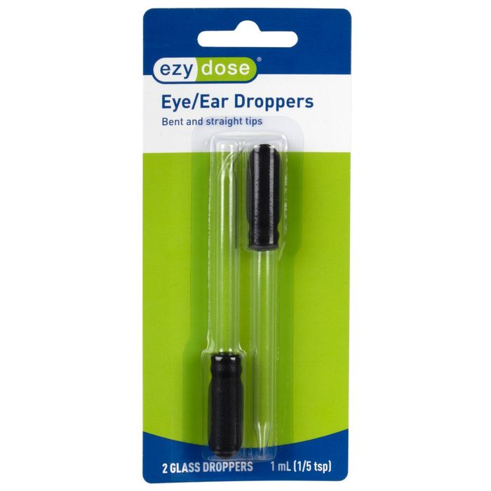 EZY DOSE EYE/EAR DROPPER GLASS 2X1 ML